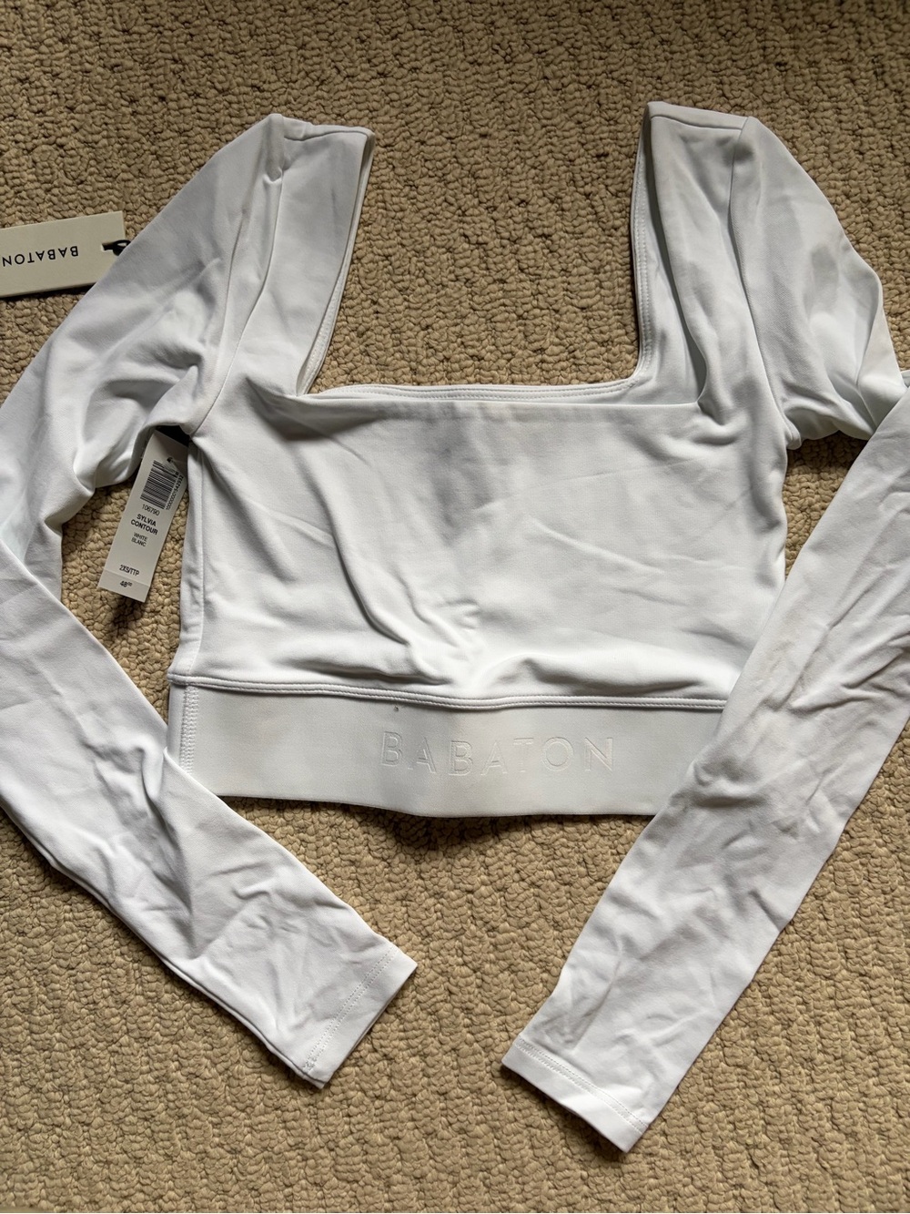 Brand new Babaton long sleeve top -xxs